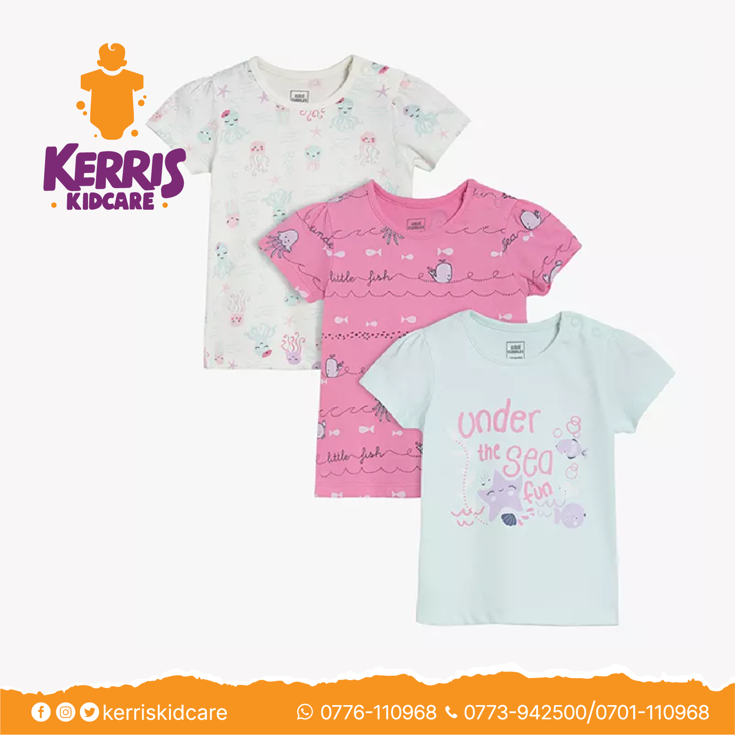 Mini Cuddles Under The Sea Tops